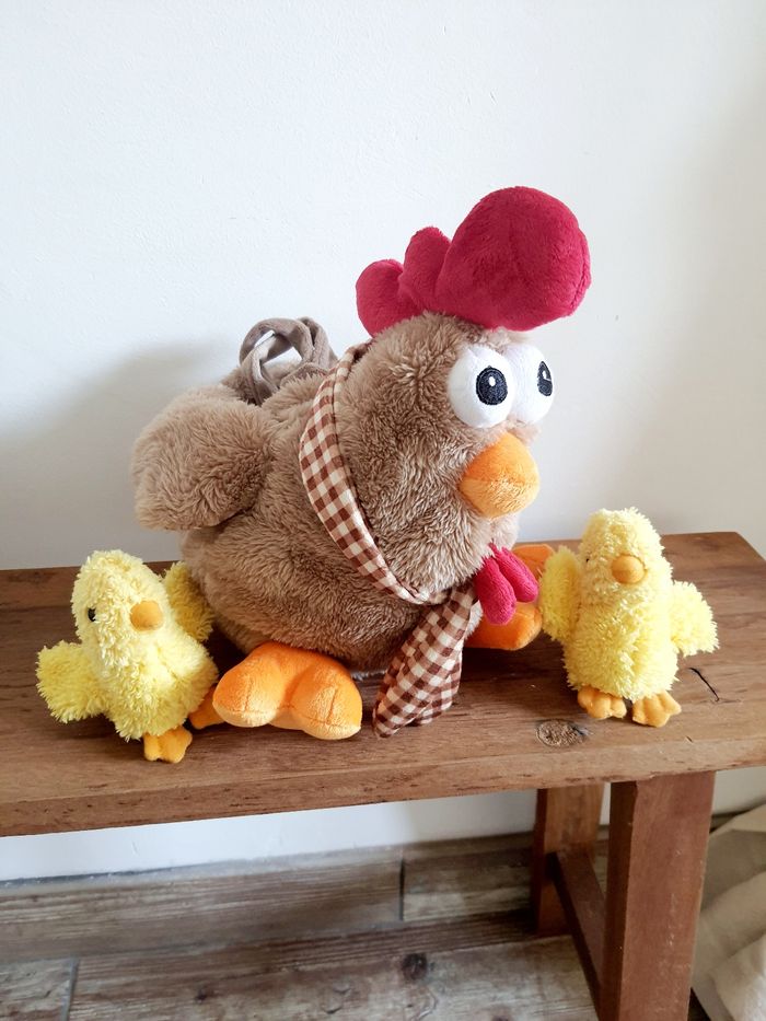 Lot de 3 peluches