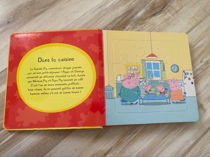 Peppa Pig : Mon petit livre Puzzle - photo numéro 2