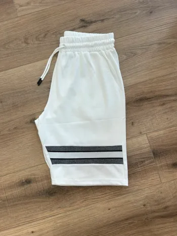 Short homme blanc taille M short sport homme