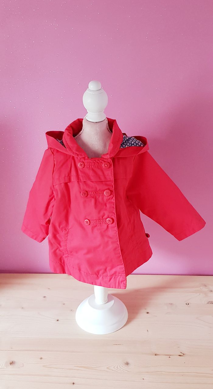 🌸 Manteau déperlant - Obaïbi - 6 mois 🌸 - photo numéro 2