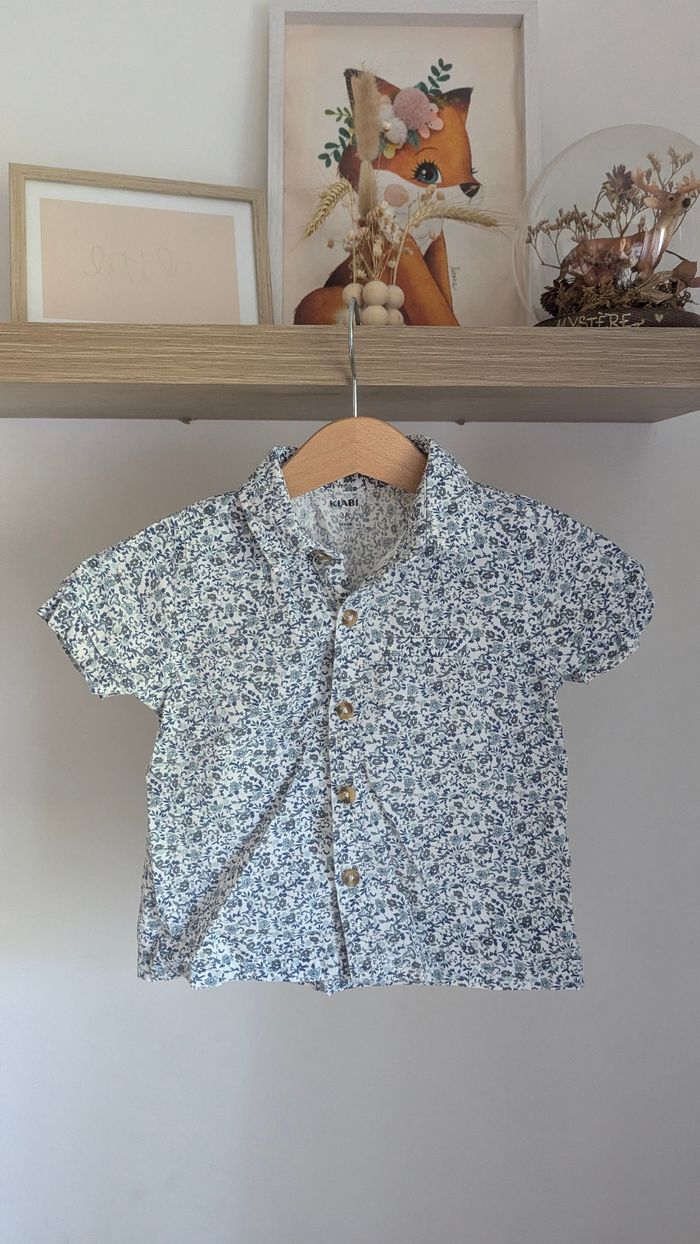 Chemise garçon fleurie _ Kiabi _ Taille 3ans - photo numéro 1