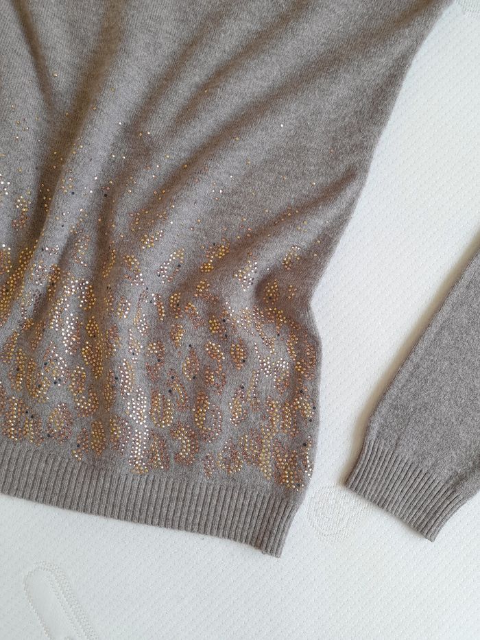 Pull col roulé détail strass - Camaïeu - photo numéro 4