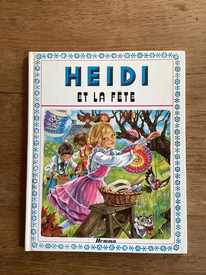 Livre « heidi et la fête »