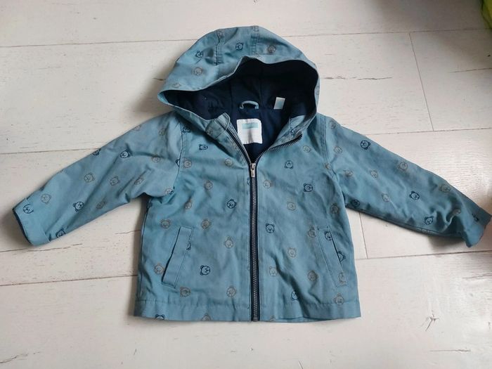 Imperméable bleu ourson Obaibi Taille 18 mois