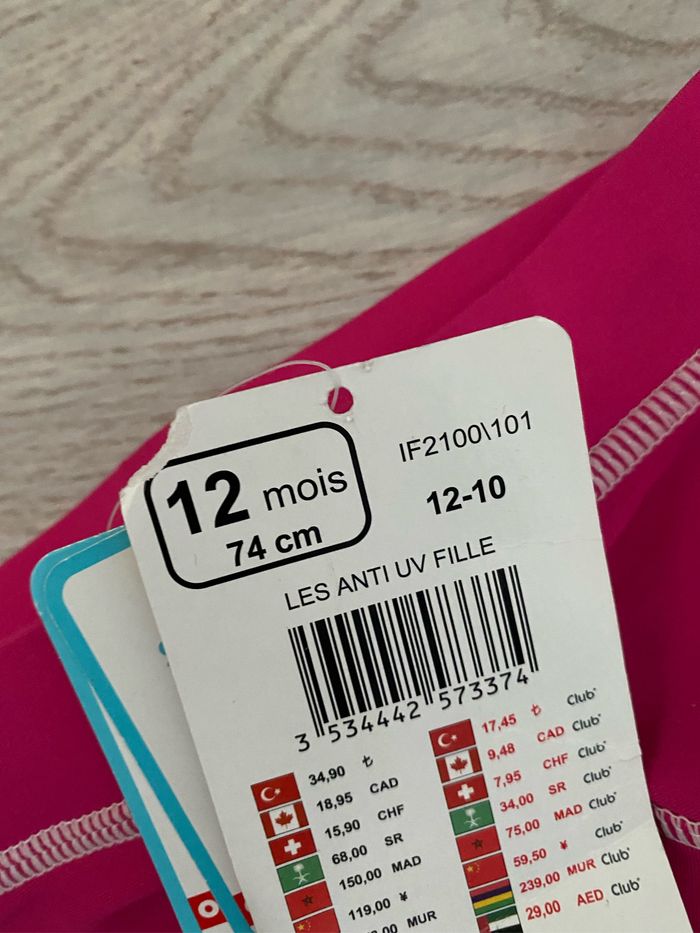 Lot maillot de bain Orchestra 9 12 mois neufs - photo numéro 3