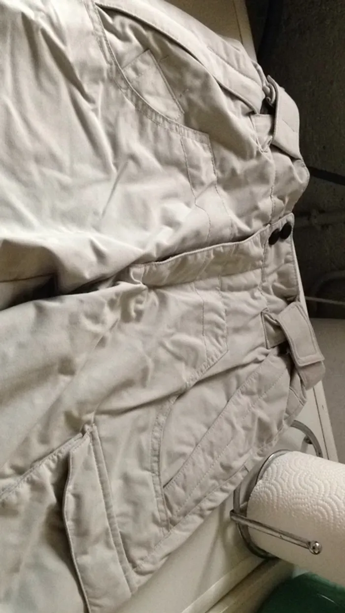 Pantalon de ski gris clair décathlon 12ans - photo numéro 2