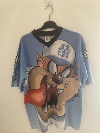 T-shirt vintage taz looney tunes OM droit au buti