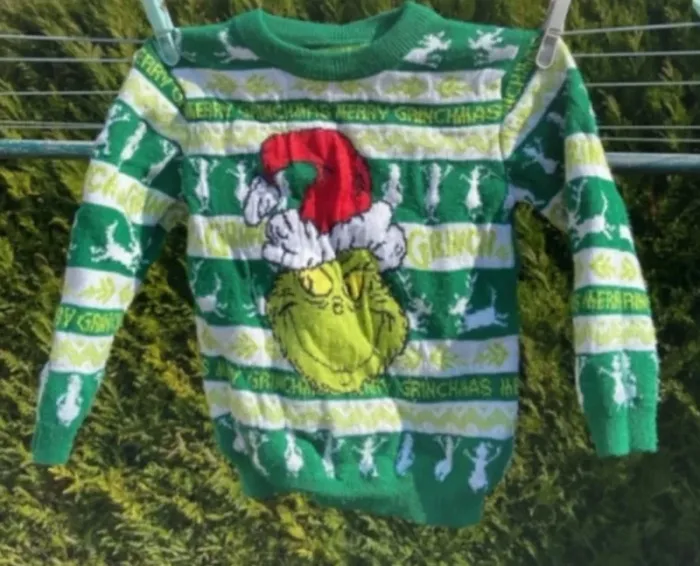 Pull Primark Grinch – 12-18 mois – Très bon état - photo numéro 2