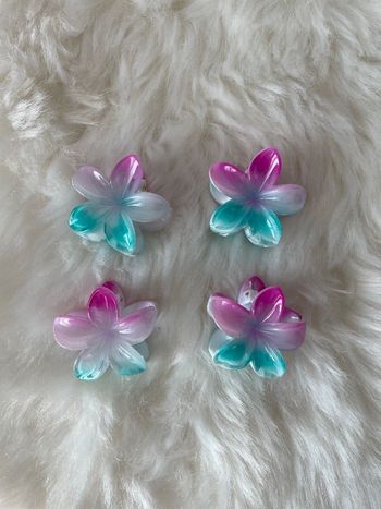 Lot 4x mini pinces pour cheveux