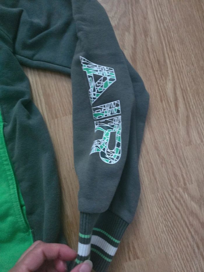Veste Nike Vintage Verte/Grise - Taille L (taille petit) - photo numéro 4