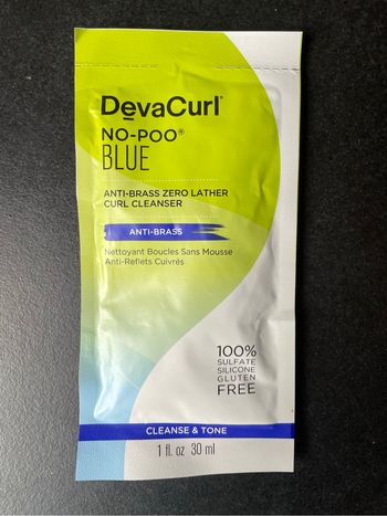 DevaCurl no-poo blue