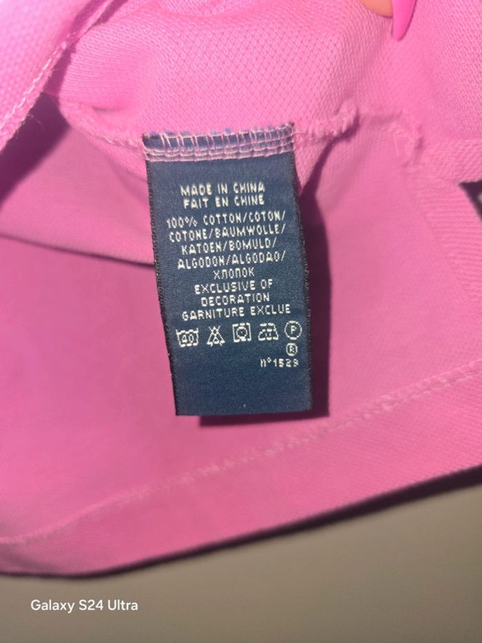 Polo Ralph Lauren rose - Taille S - photo numéro 5