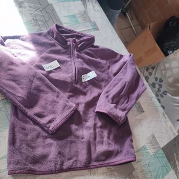 Polaire violet tex kids 3 ans fille