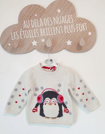 🌸 Pull hiver - Orchestra - 6 mois 🌸