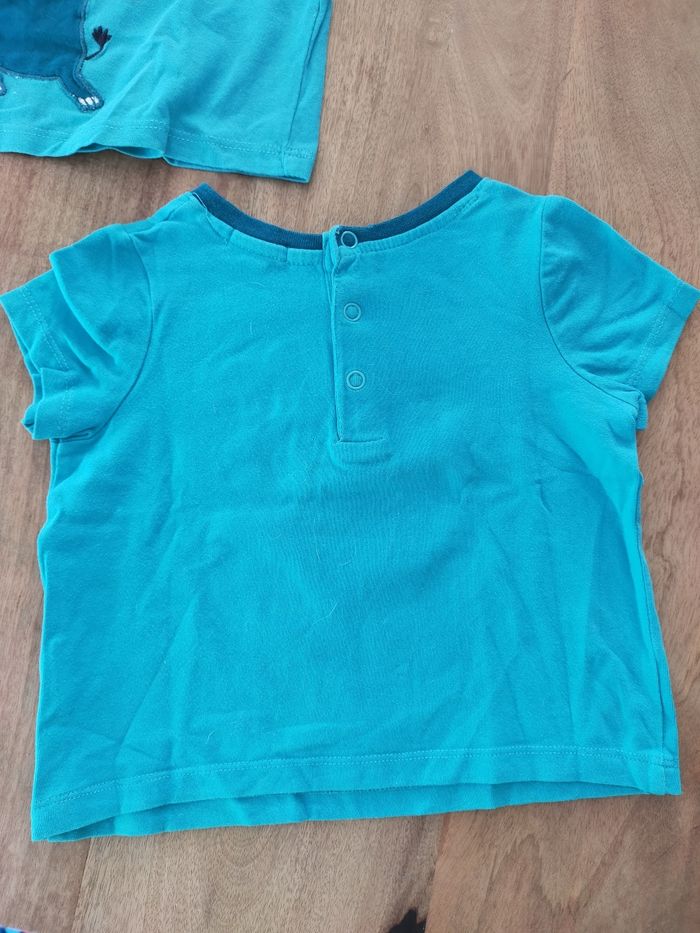 Lot de t-shirts singes 🐒 18 mois - photo numéro 5