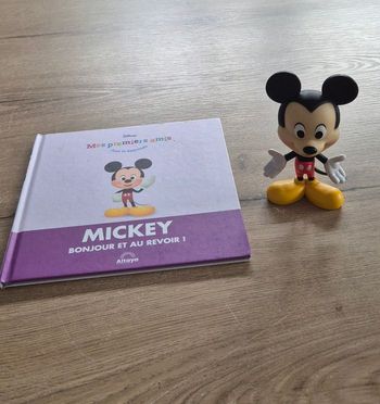 Livre + figurine Mes premiers amis Mickey