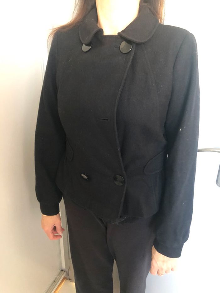 Veste noire Sismix taille 36 - photo numéro 4