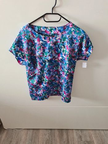 Blouse vintage fleurie