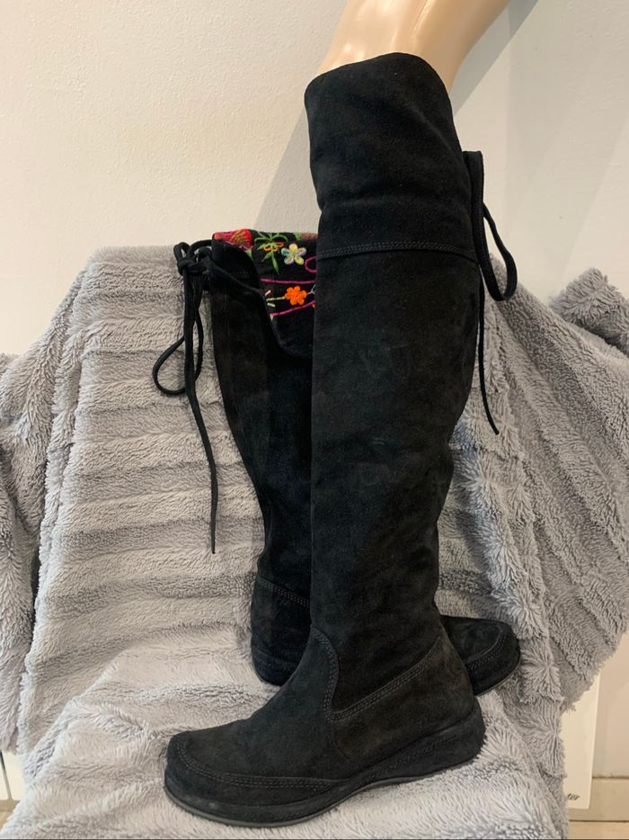 Bottes Lundi bleu taille 37 - photo numéro 6