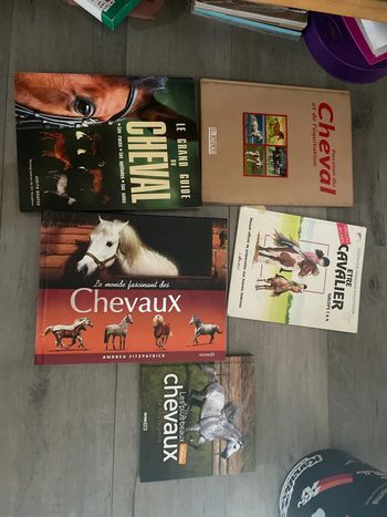 Lot de beaux livres pour passionnés de cheval chevaux équitation