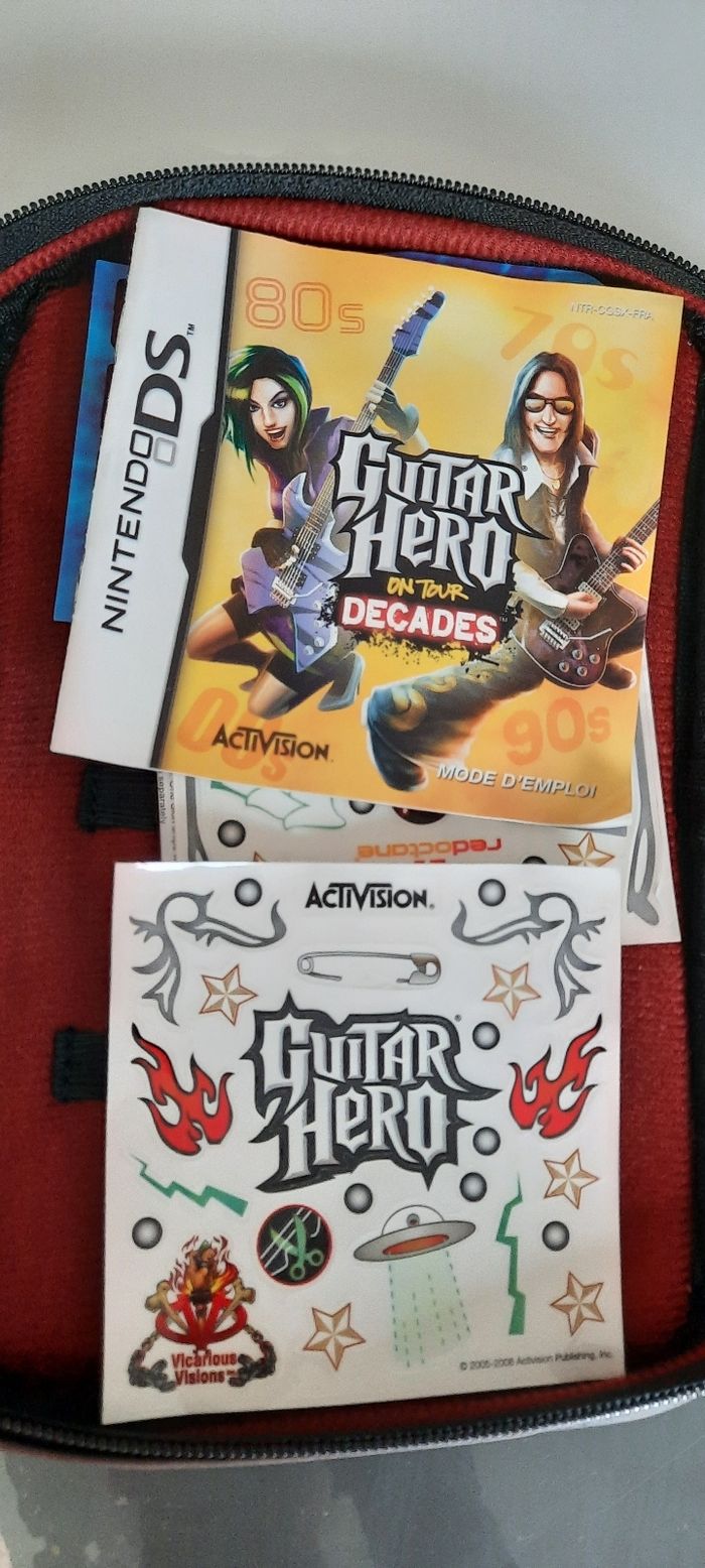 Jeux guitarhero DS - photo numéro 3