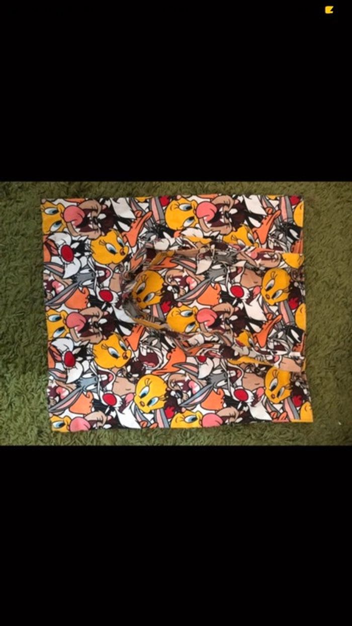 totebag titi gros minet h et m looney tunes - photo numéro 2