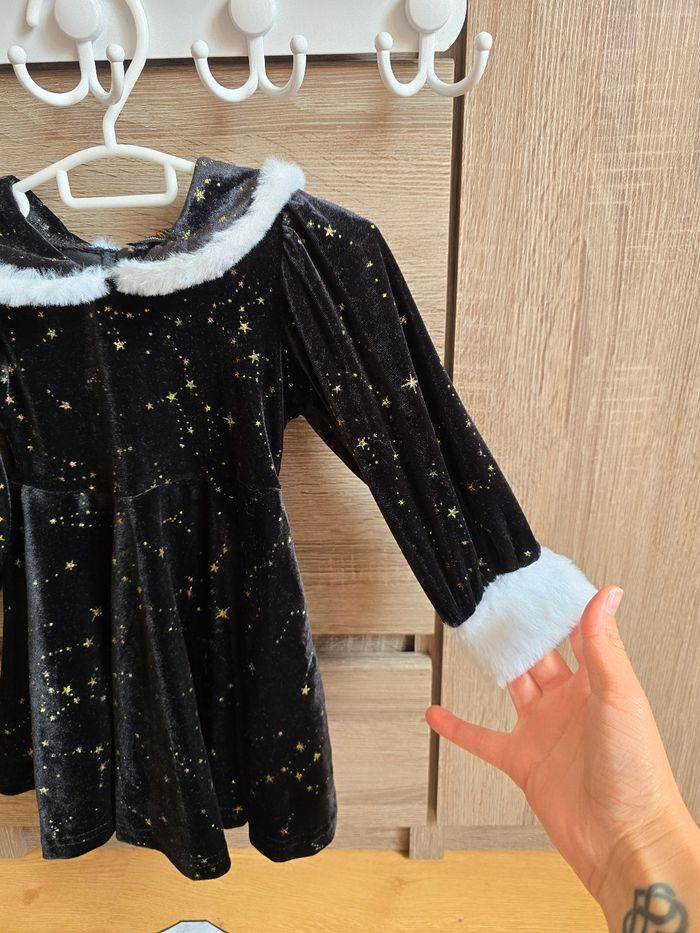 Vêtement Bébé Fille - Robe noir - Chicaprie - 18 mois - photo numéro 3