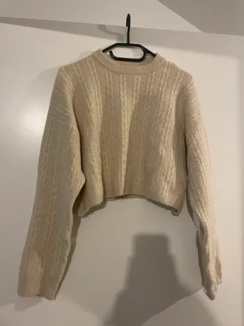 Pull bershka beige S