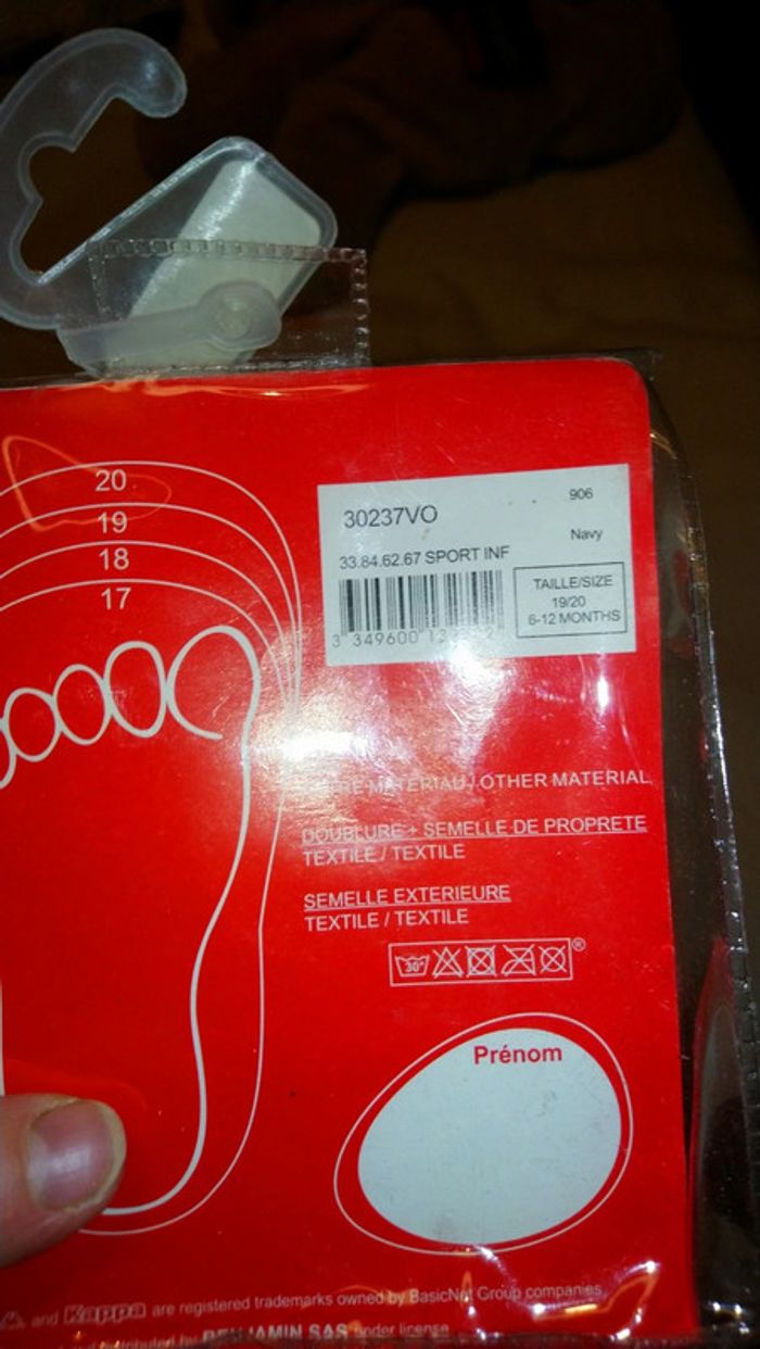 Jolies paires de baskets Kappa en très bon état taille 19 - photo numéro 7