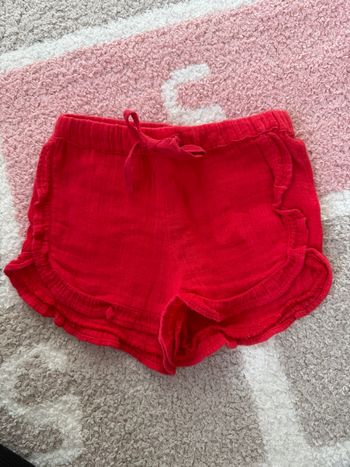 Short rouge boutchou 9M