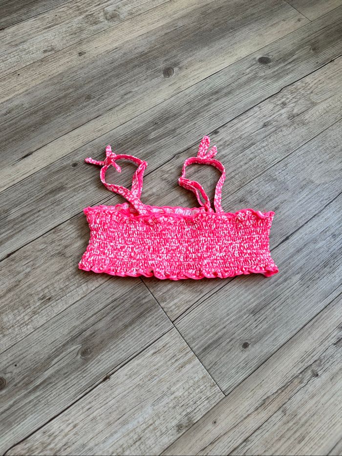 Haut de maillot de bain fushia 4 ans okaidi - photo numéro 2