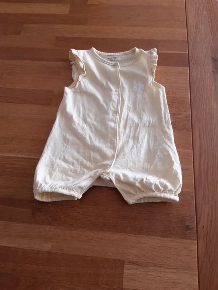 Combishort bebe fille
