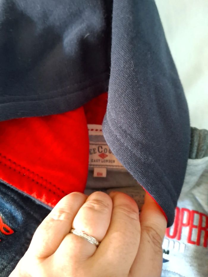 Ensemble jean et gilet à capuche - photo numéro 2