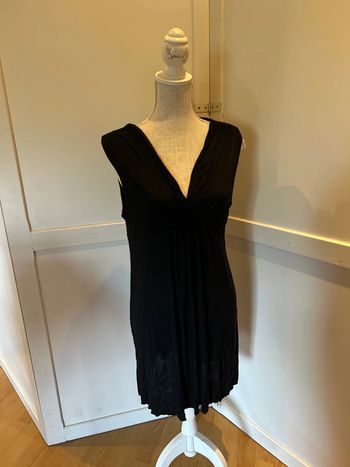 Robe été noire femme taille 40 Mystic