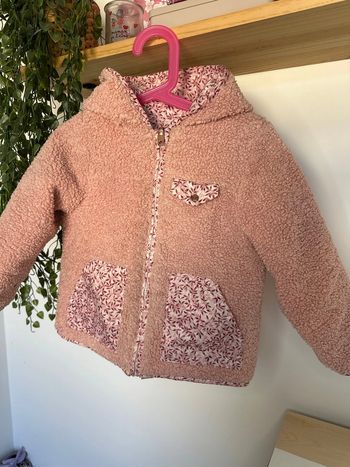 Manteau réversible 2-3ans 98cm