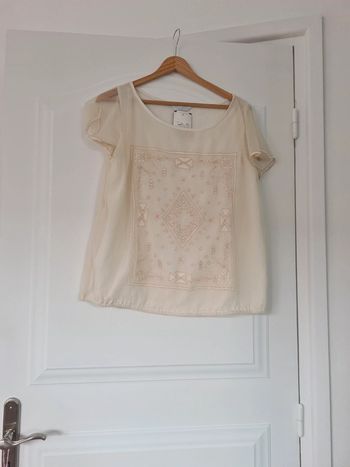 Blouse manches courtes