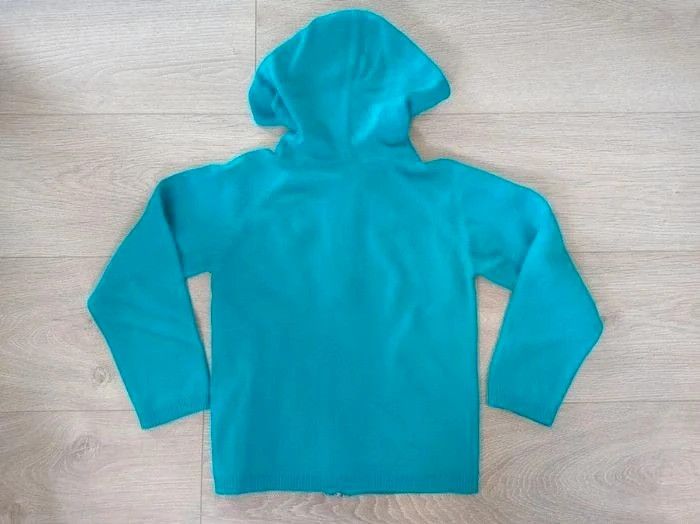 Gilet zippé vert DPAM 6 ans - photo numéro 2