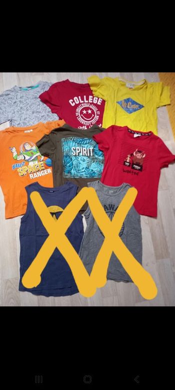 Lot de 6 tee-shirts
