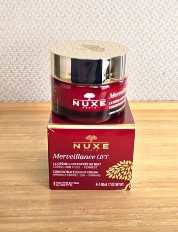 Nuxe Crème Concentrée de Nuit, Merveillance Lift 50 ml Anti-rides Neuve
