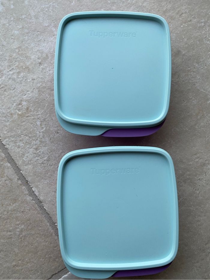 Lot Tupperware lunch box - photo numéro 2