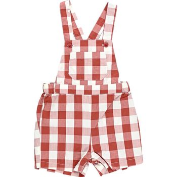 Salopette-short 6 mois Petit Bateau