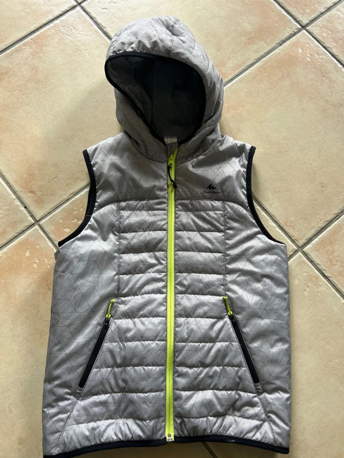 Doudoune/veste sans manches queshua 12ans