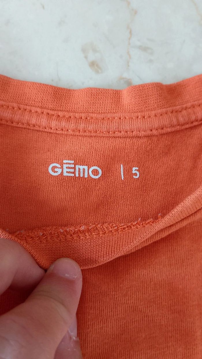 #manu_7896garcon5ans t shirt manches courtes - photo numéro 4