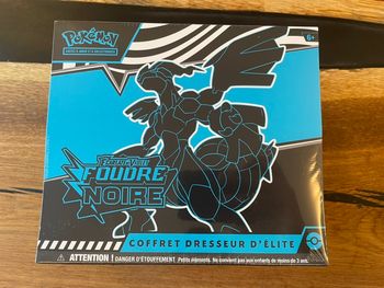 Coffret Dresseur d’Élite (ETB) - Foudre Noire (EV10.5) - NEUF SCELLÉ FR