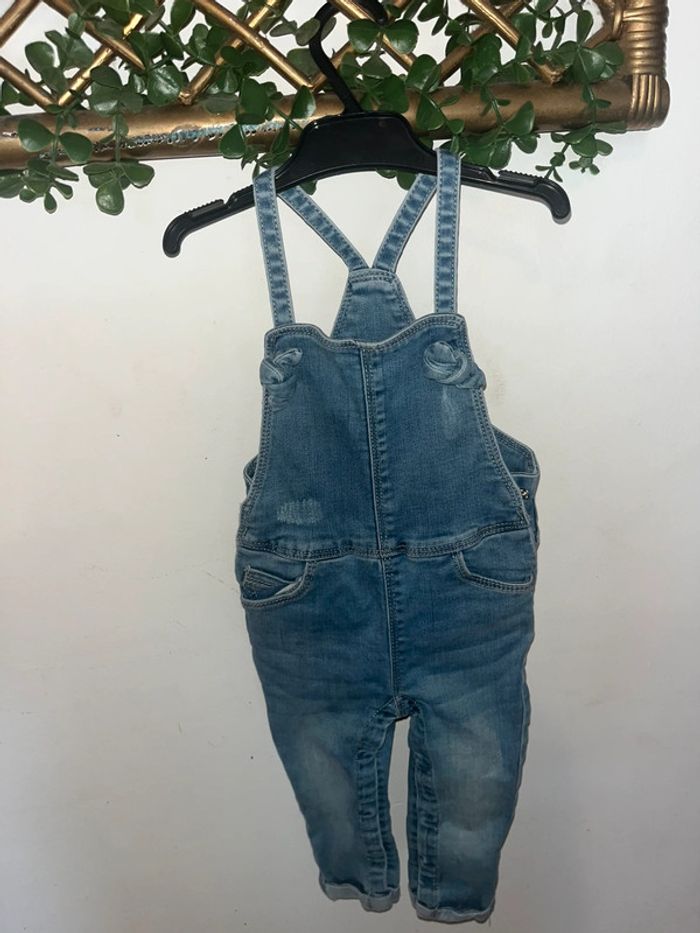 Salopette ouverture entre jambes