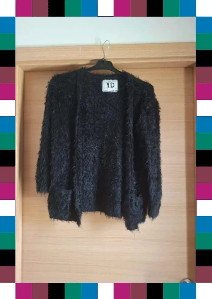 Gilet noir 12/13 ans