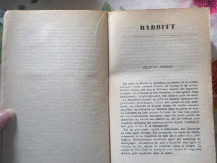 BABBITT de Sinclair LEWIS Ed. Stock 1931 - photo numéro 7