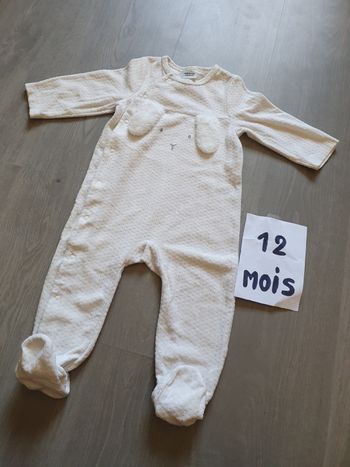 Pyjama 12mois garçon