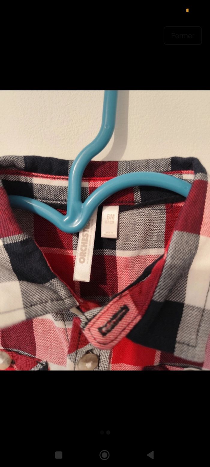 Chemise 6 mois - photo numéro 2