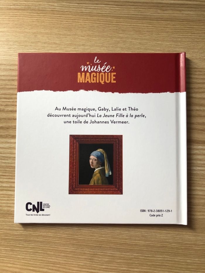 La jeune fille à la perle - Le musée magique - photo numéro 2